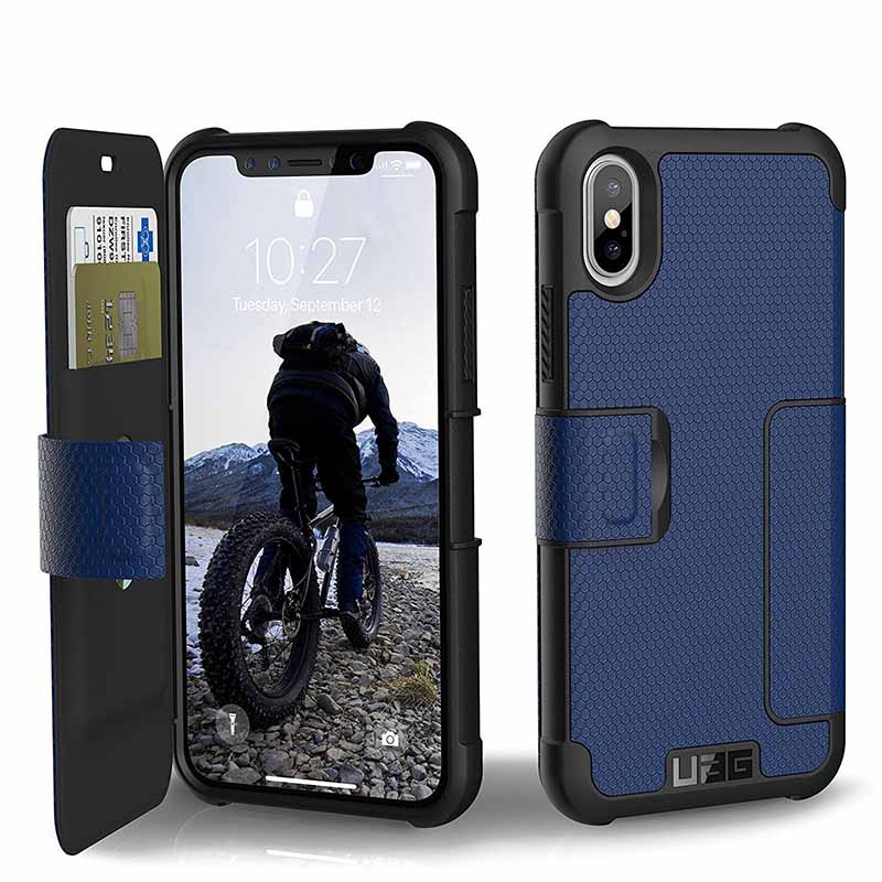 mobiletech-Urban-Armor-Gear-Metropolis-Feather-Light-Rugged-Military-Drop-Tested-Case-for-iPhone-X-Cobalt